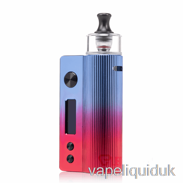 Vandy Vape NOX 60W Pod Kit Twilight Blue Red Vape Juice